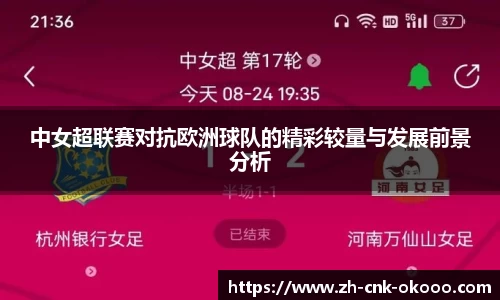中女超联赛对抗欧洲球队的精彩较量与发展前景分析